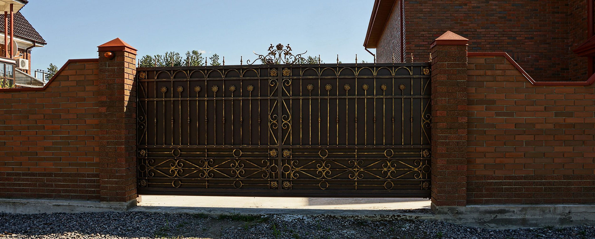 Wooden Gate Installation In New Springville